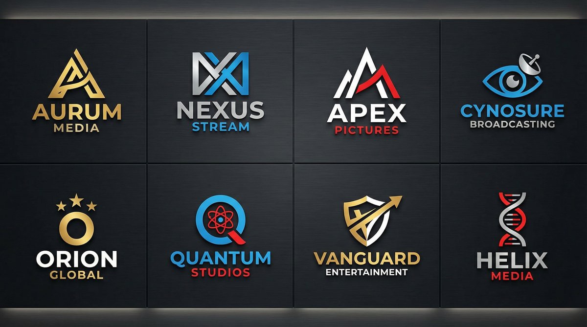 黄色仓库合作影视品牌Logo墙